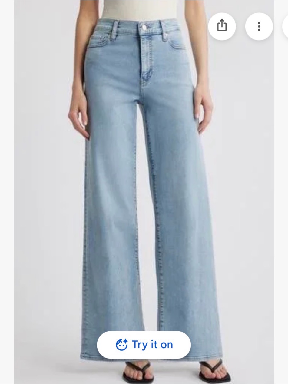 Frame Denim Wide-Leg Jeans